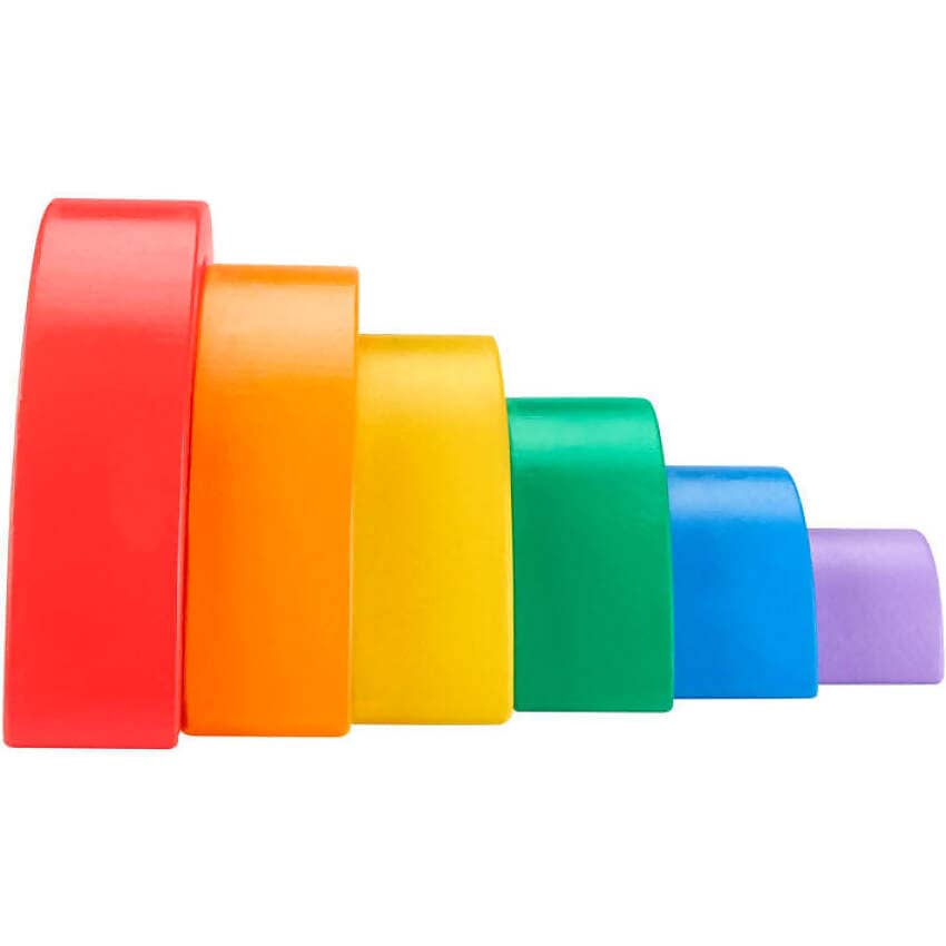 Fisher-price - Wooden Stacking Rainbow - Mattel - Image 3