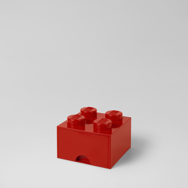 LEGO Storage Brick Drawer 4 (1 Drawer) Red 4005 - Room Copenhagen - Image 4