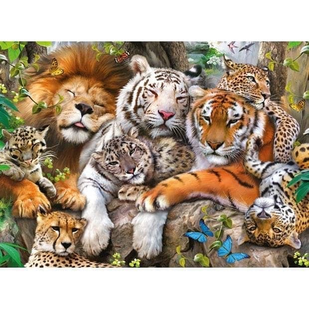 Ravensburger - Big Cat Nap Jigsaw Puzzle 200 Pieces - Image 2
