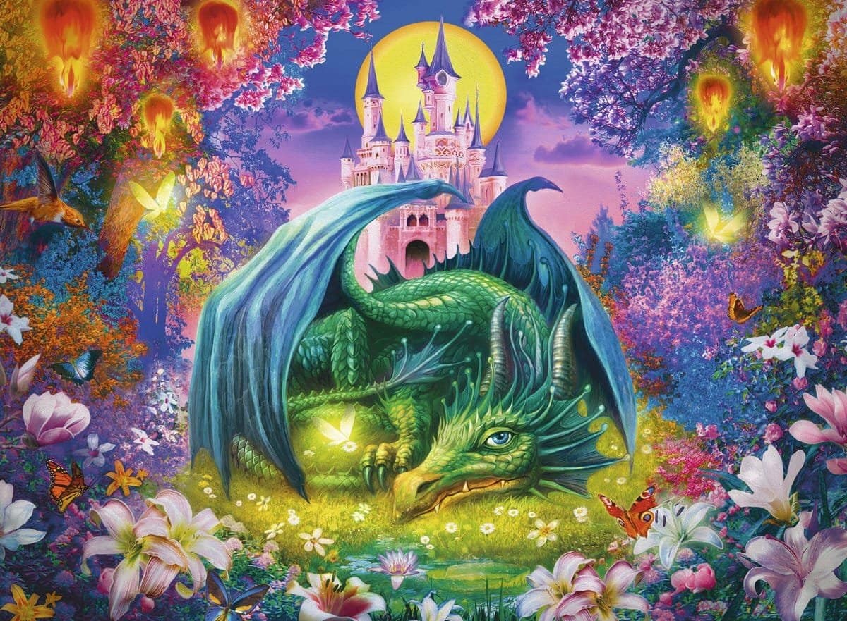 Ravensburger - Mystical Dragon 300 Pieces Xxl Jigsaw Puzzle - Image 2