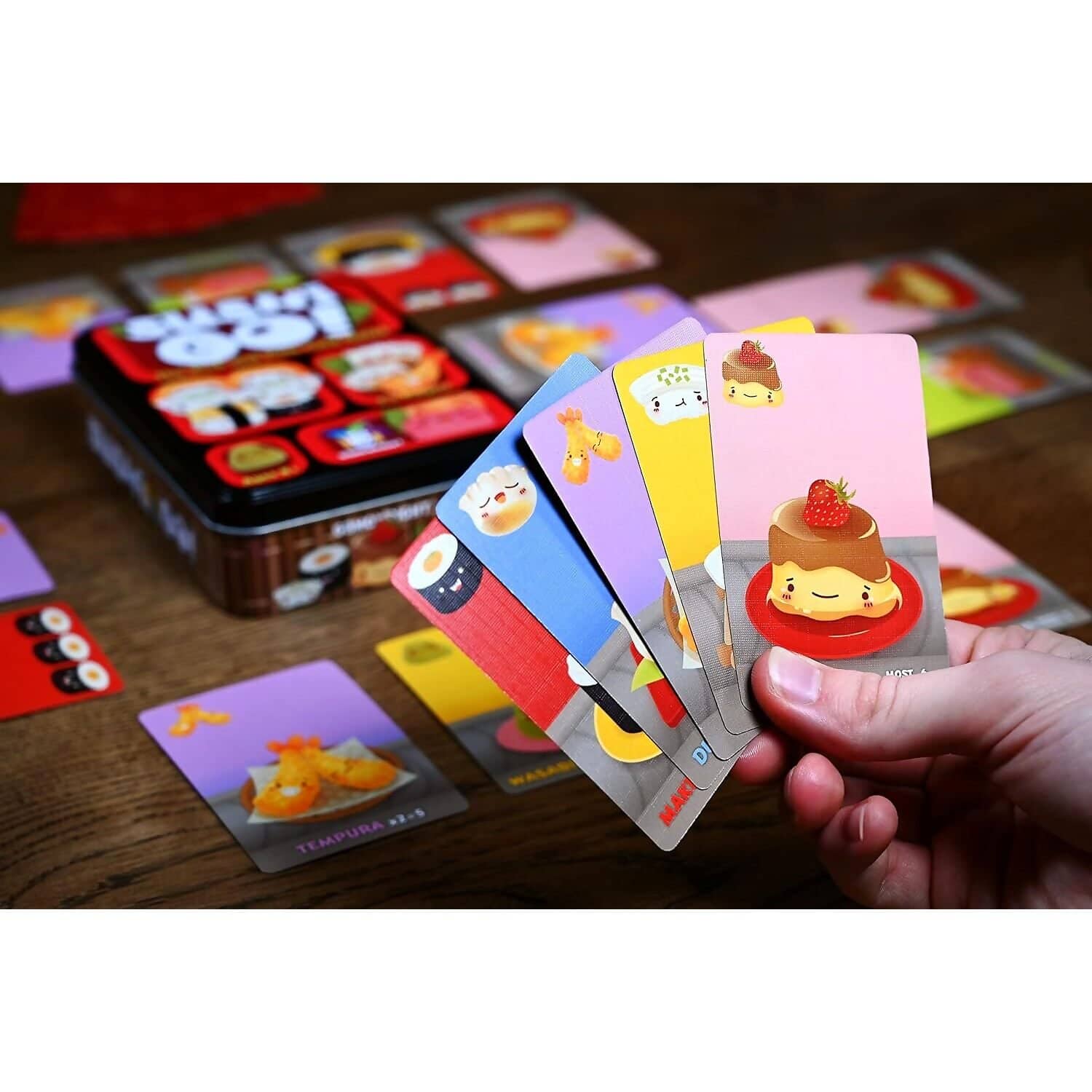 Gamewright - Sushi Go! Pick And Pass Card Game In Tin - Image 4