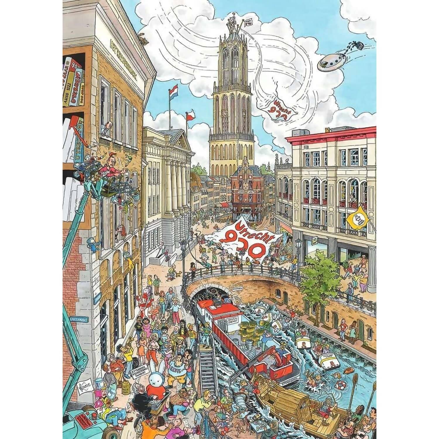 Ravensburger - Cities Of The World Utrecht Jigsaw Puzzle 1000 Pieces - Image 2
