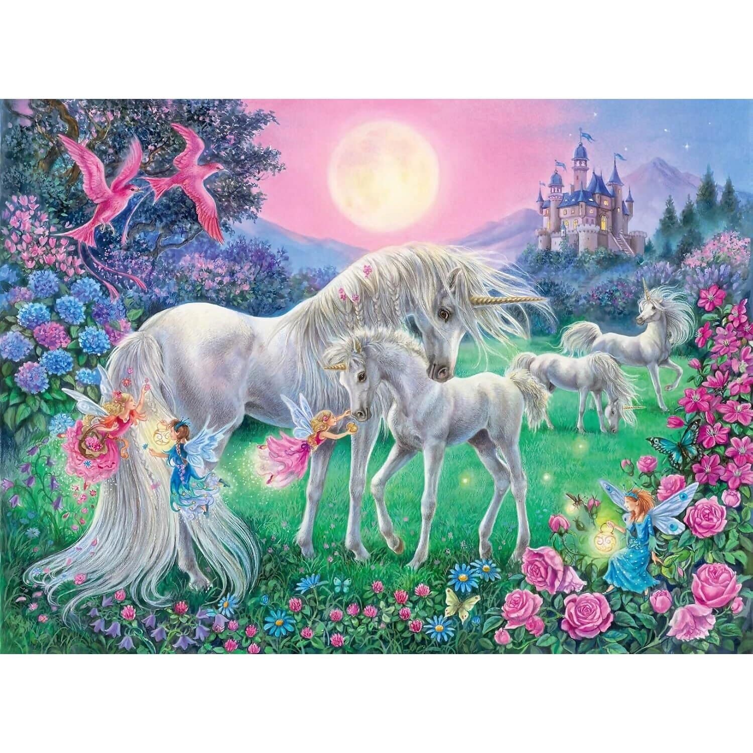 Ravensburger - Magical Unicorns Bumper Pack Jigsaw Puzzle 4 X 100 Pieces - Image 2