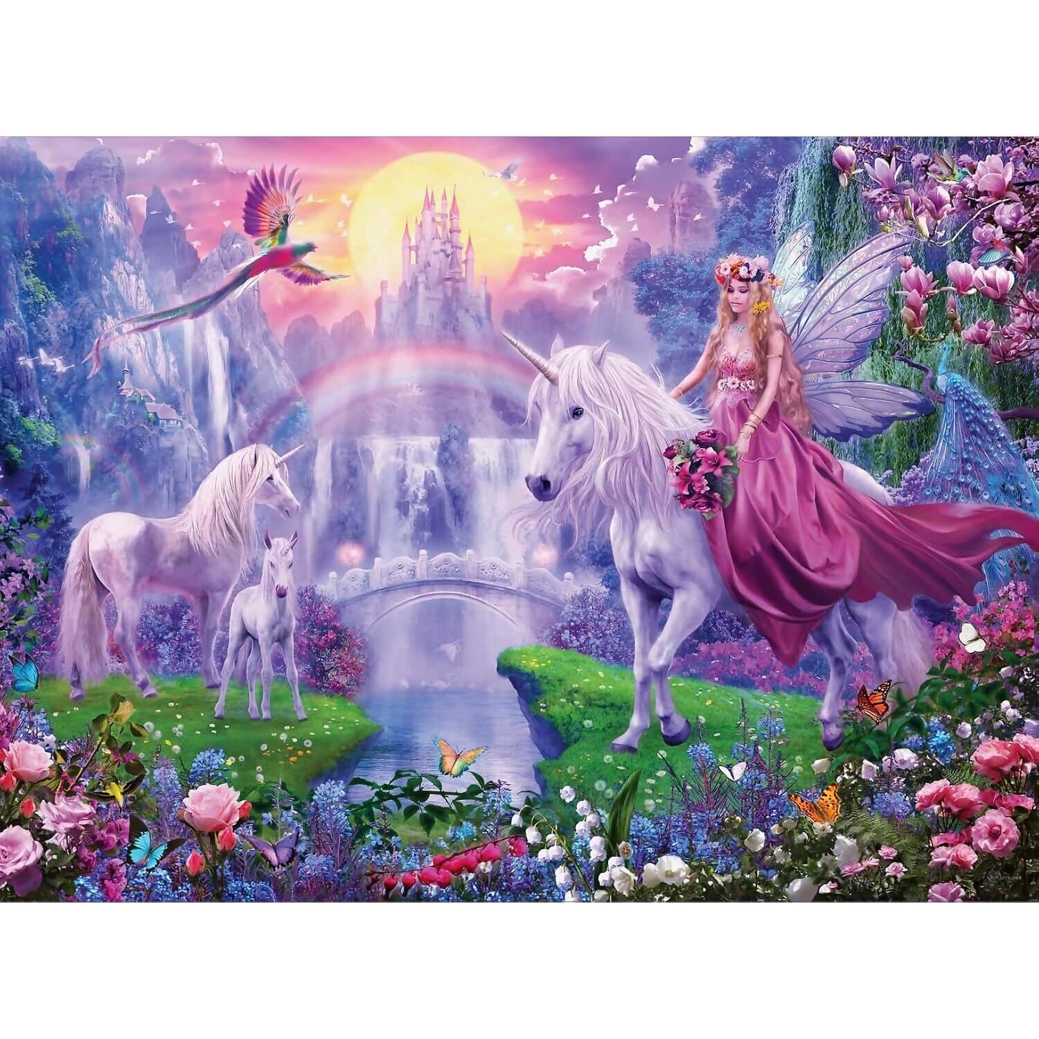Ravensburger - Magical Unicorns Bumper Pack Jigsaw Puzzle 4 X 100 Pieces - Image 5