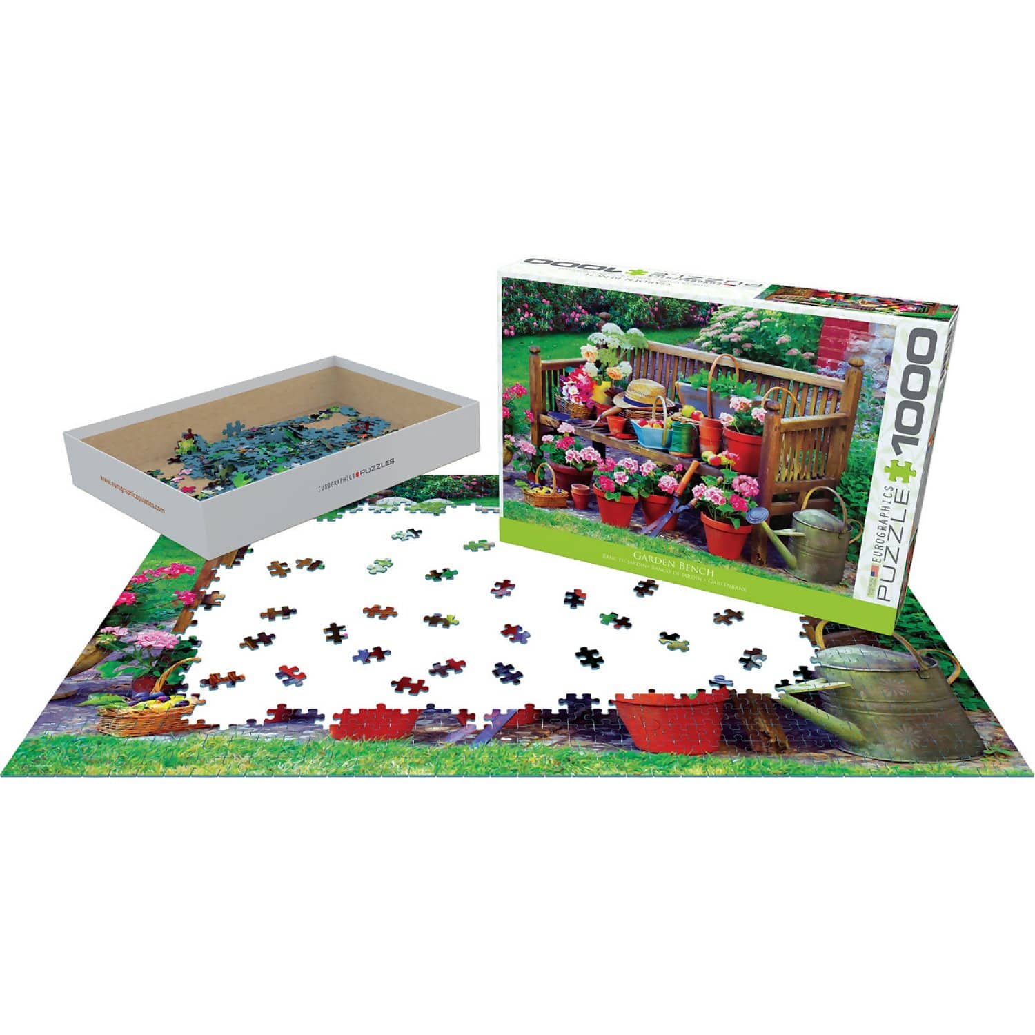 Eurographics - Garden Bench - Jigsaw Puzzle 1000 Pieces - Image 2