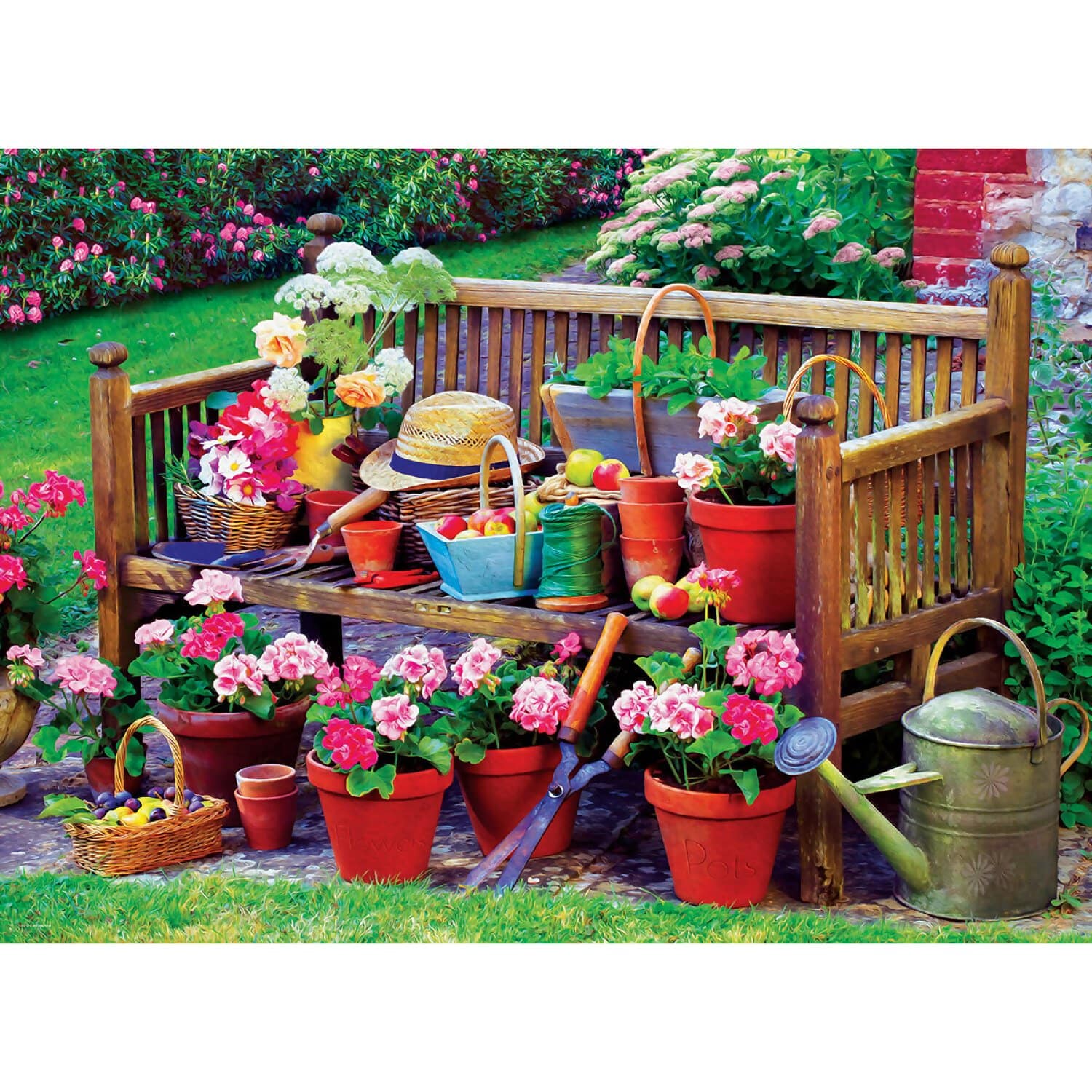 Eurographics - Garden Bench - Jigsaw Puzzle 1000 Pieces - Image 3
