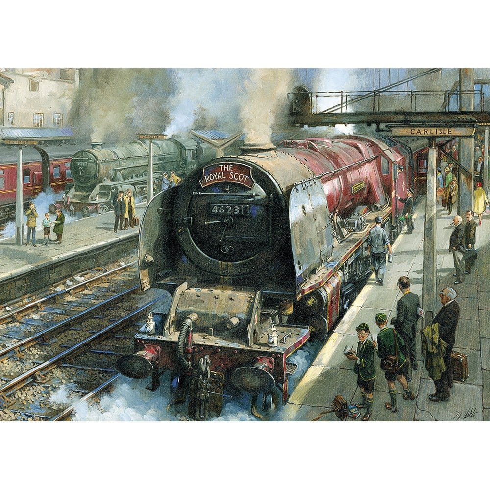 Gibsons - Spotters At Carlisle - Jigsaw Puzzle 1000 Pieces - Image 2