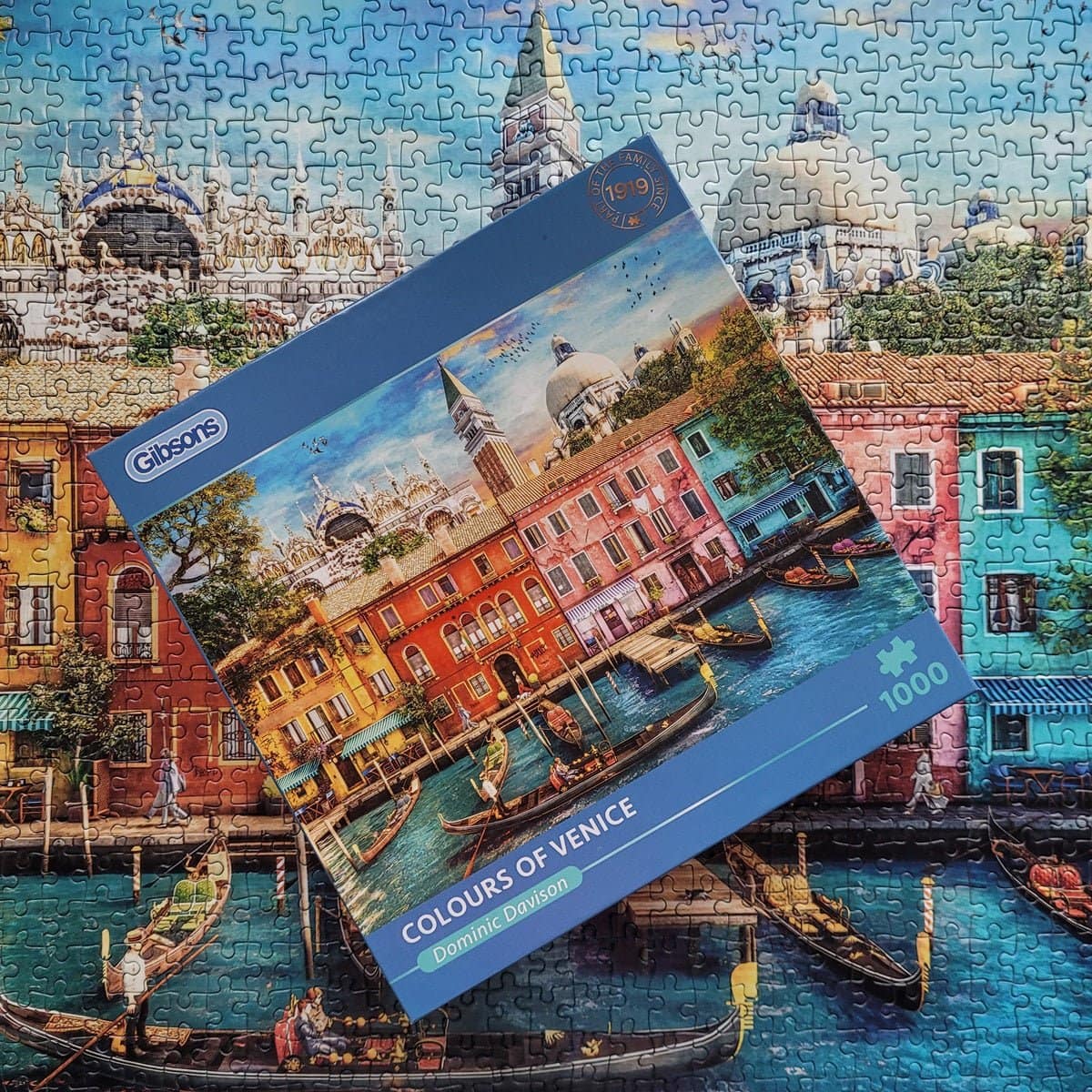 Gibsons - Colours Of Venice Jigsaw Puzzle 1000 Pieces - Image 3