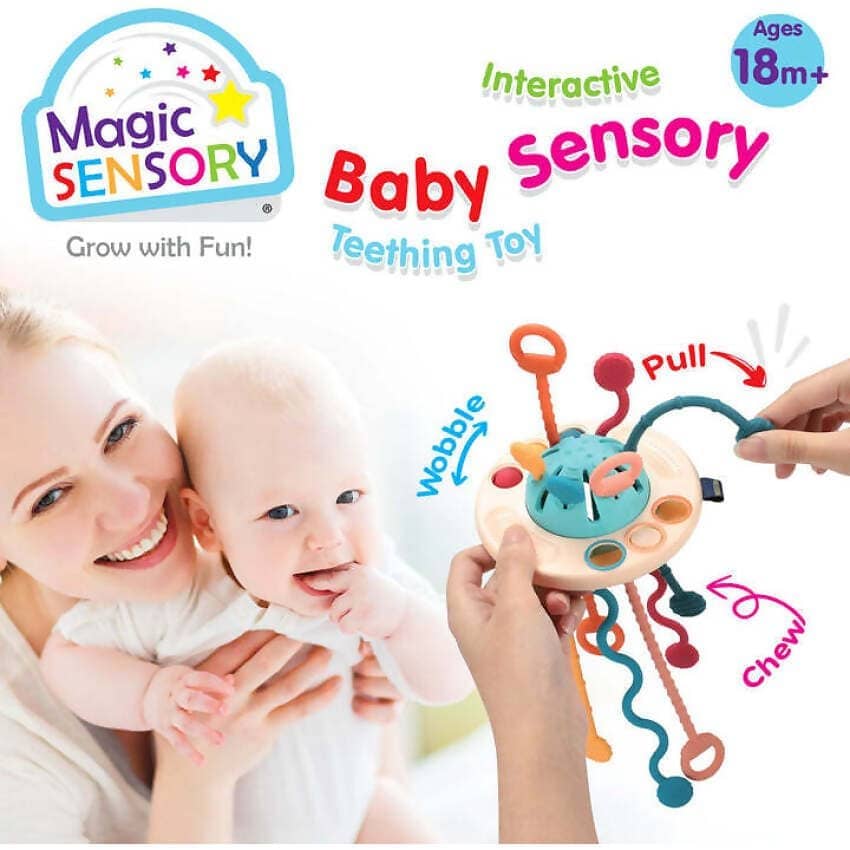 Magic Sensory - UFO Interactive Baby Sensory Teething Toy - Image 3