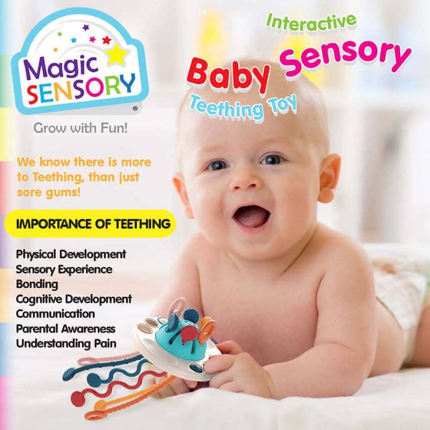 Magic Sensory - UFO Interactive Baby Sensory Teething Toy - Image 6