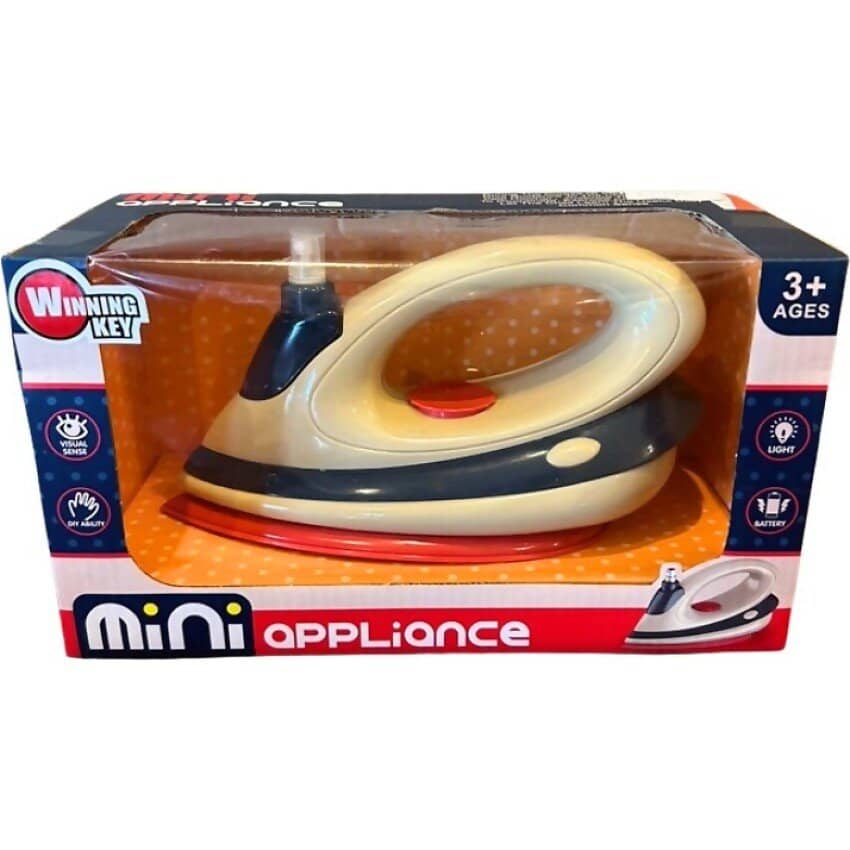 Winning Key - Toy Iron With Water Spray Function - Mini Appliances