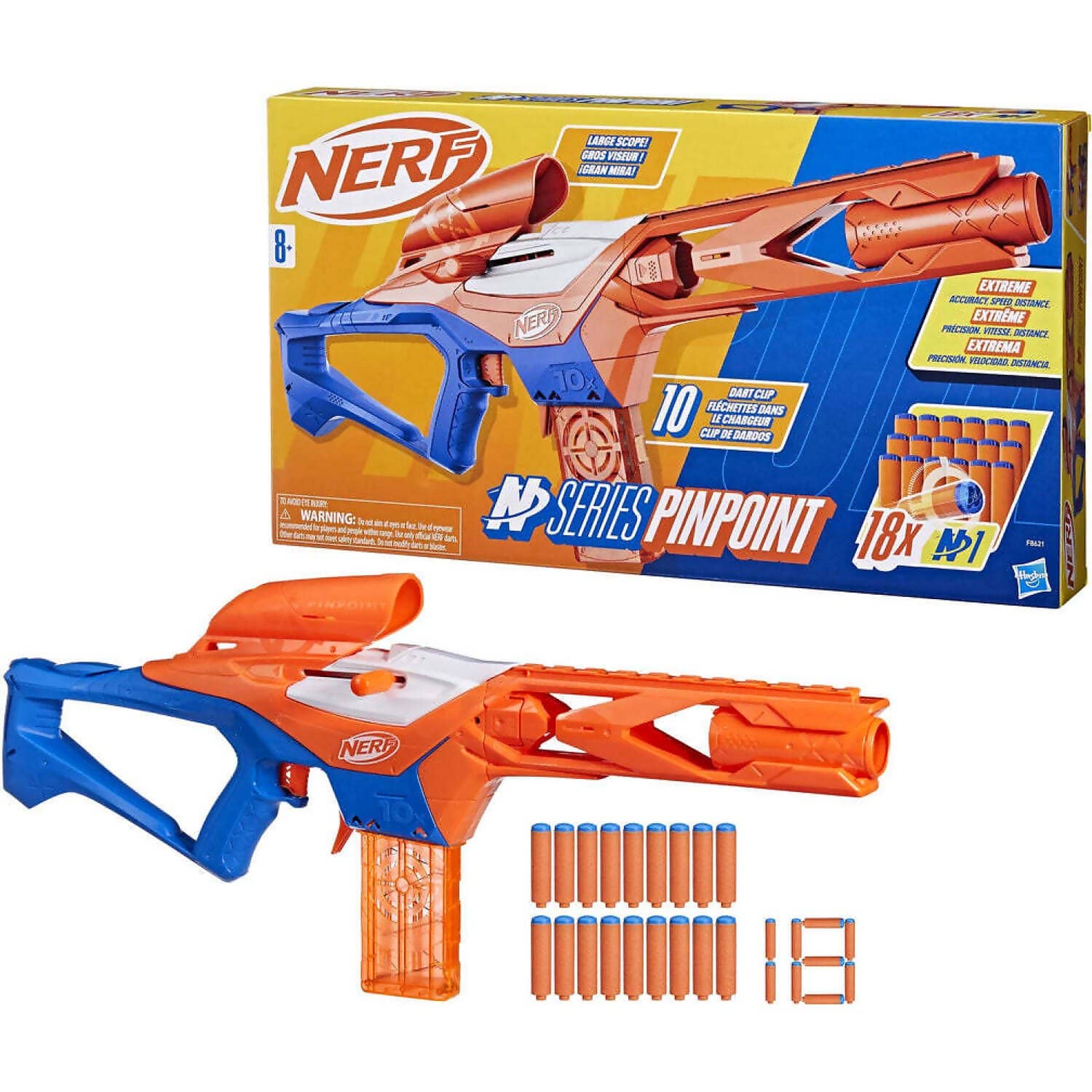Nerf - N Series Pinpoint Blaster - Hasbro