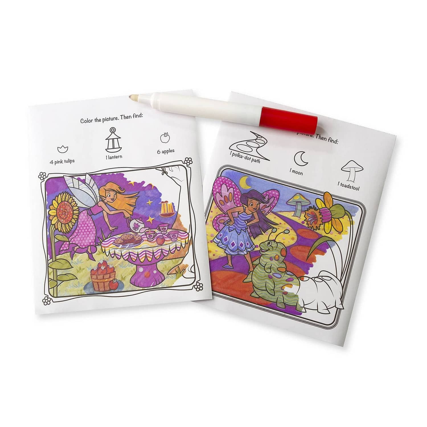 Melissa & Doug - On The Go Colorblast No-mess Colouring Pad - Fairies - Image 4