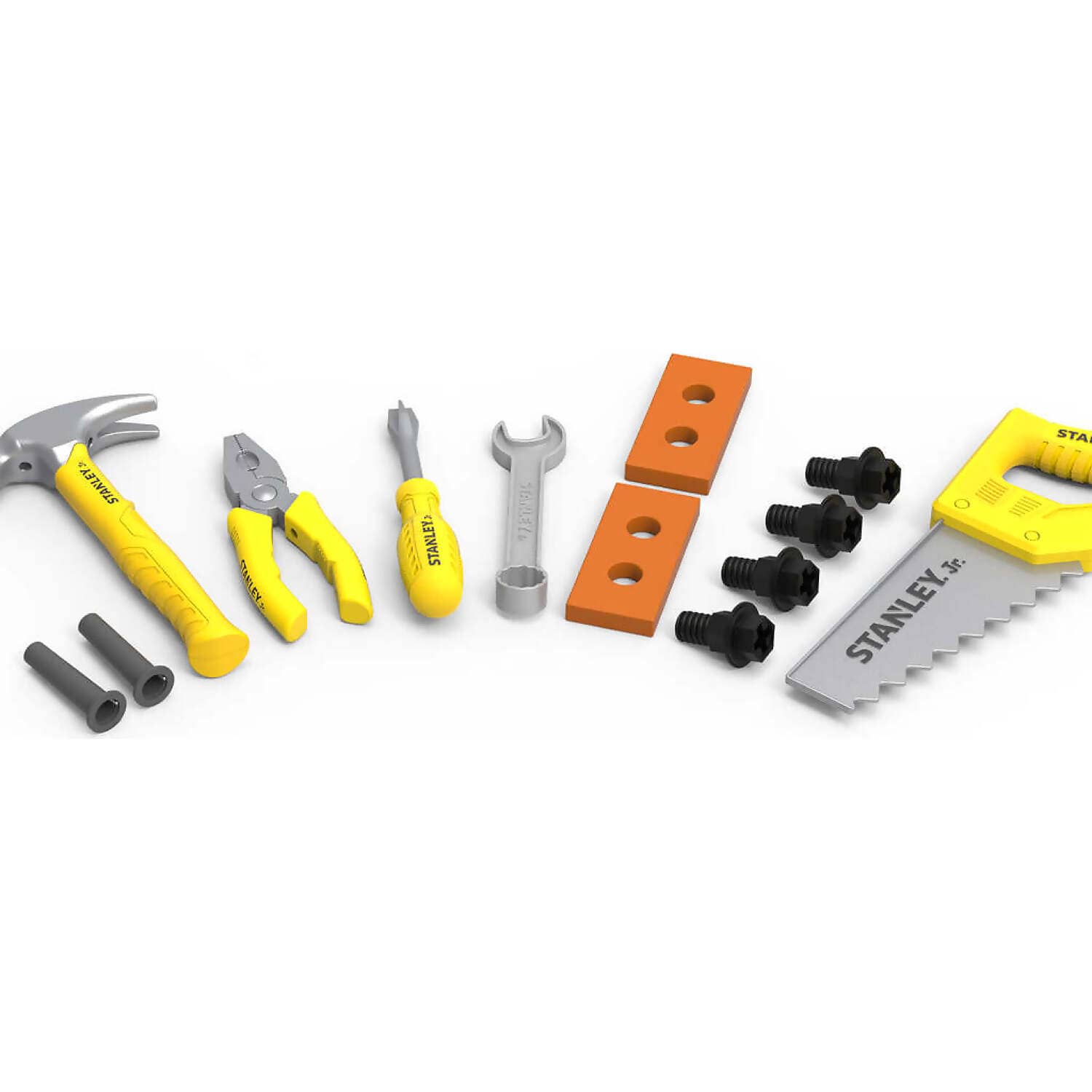 Stanley Jr. - 18 Piece Pretend Play Open Toolbox Set Toy - Image 2