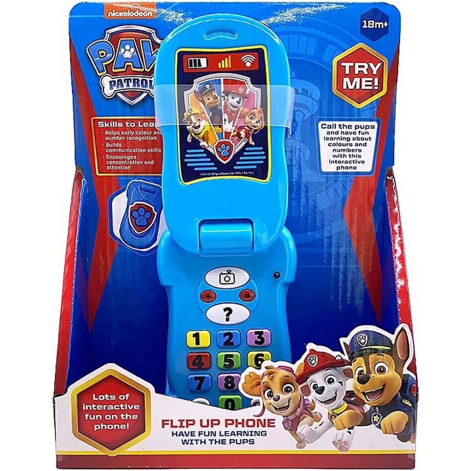 Paw Patrol - Flip Up Phone - Jasnor