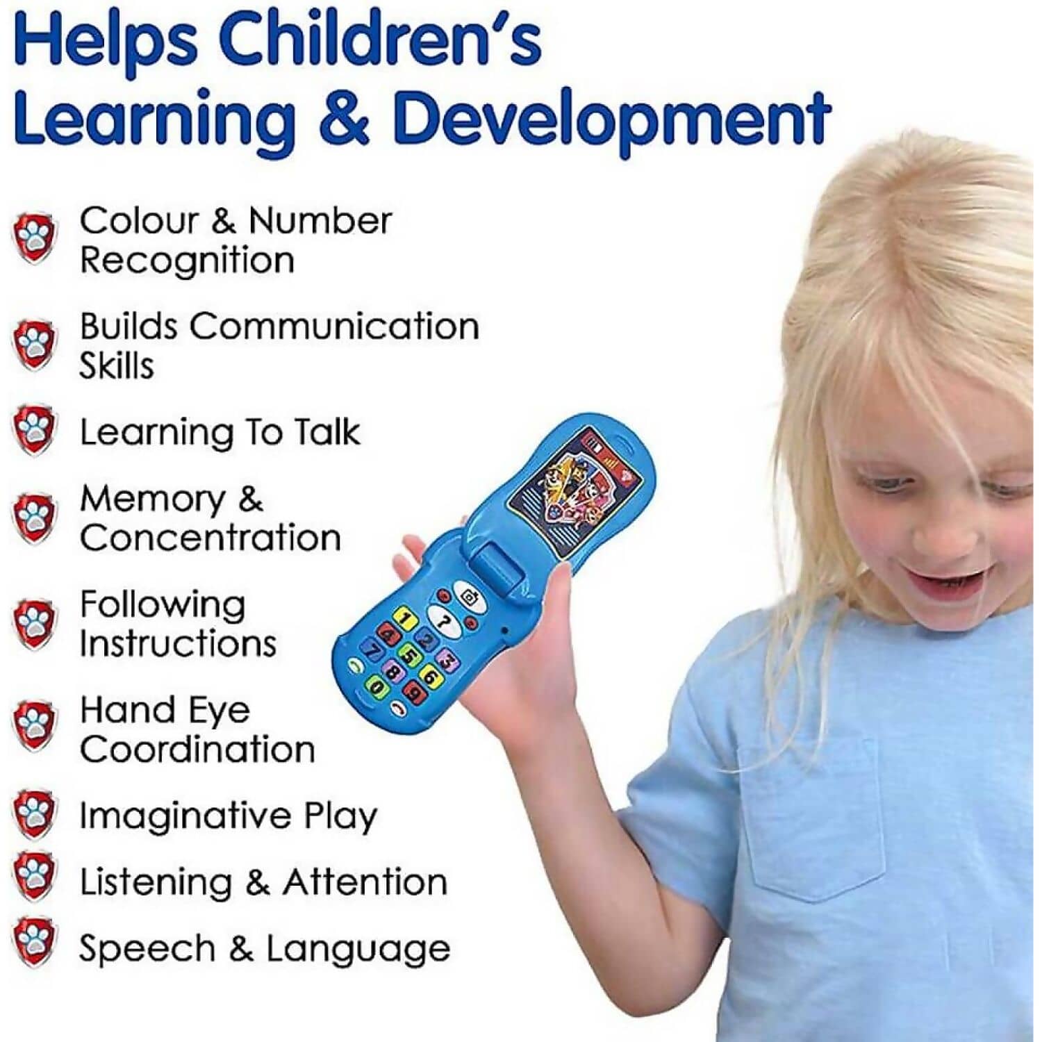 Paw Patrol - Flip Up Phone - Jasnor - Image 5