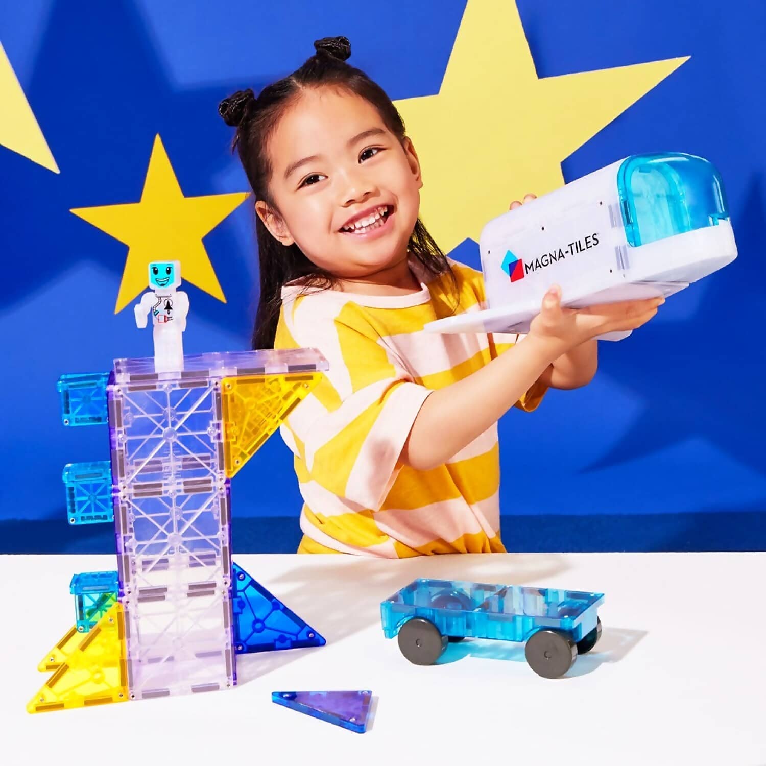 Magna-Tiles - Space & Micromags 32pce Set - Johnco - Image 3