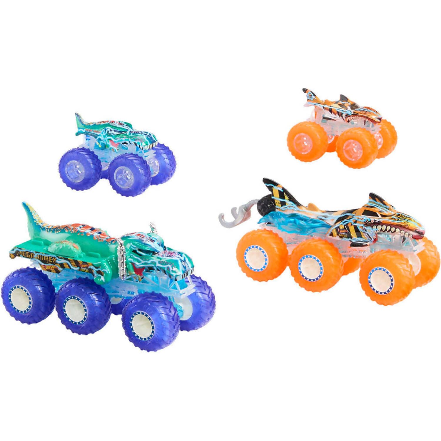 Hot Wheels - Monster Trucks Power Smashers Truck & Big Rig Multipack - Image 2