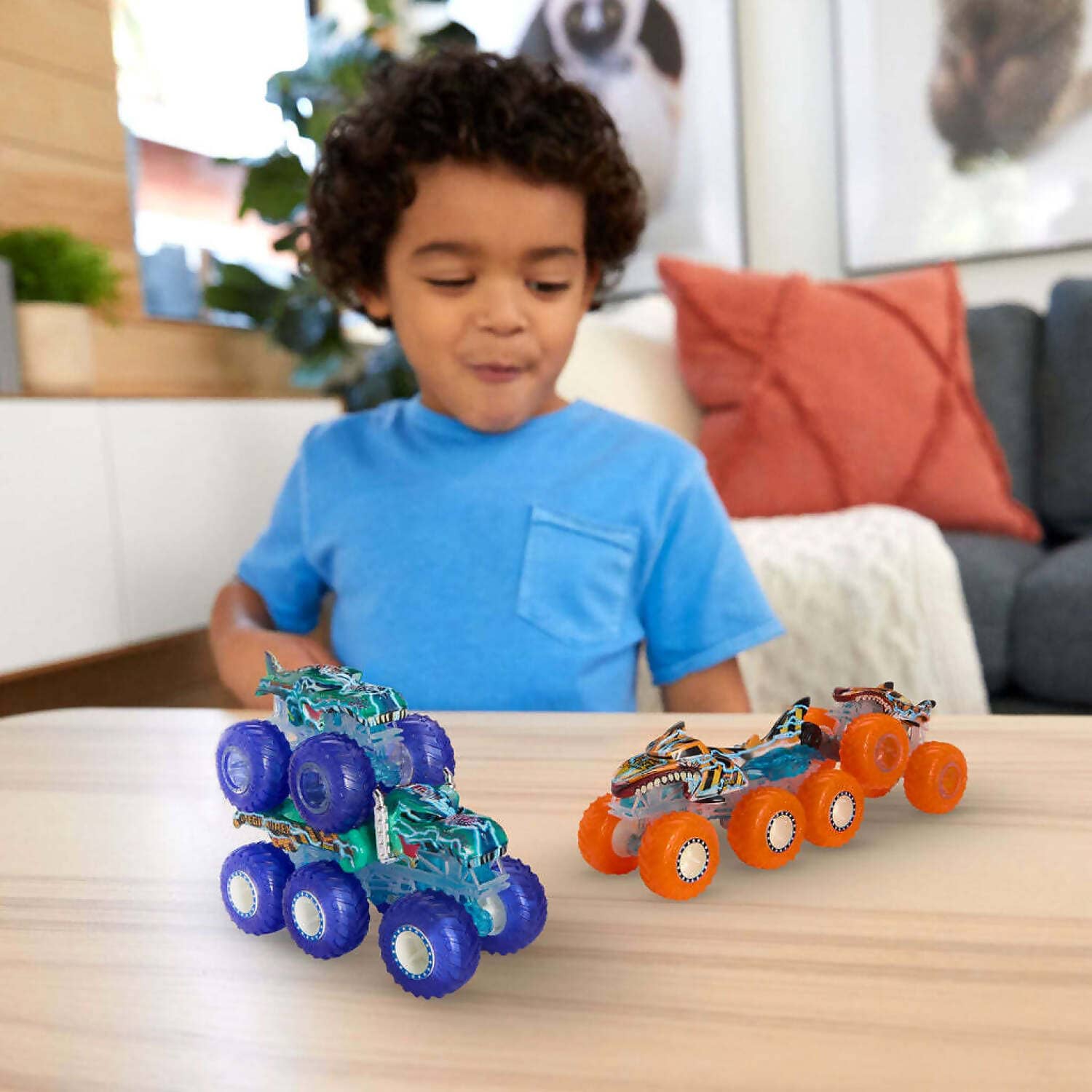 Hot Wheels - Monster Trucks Power Smashers Truck & Big Rig Multipack - Image 5