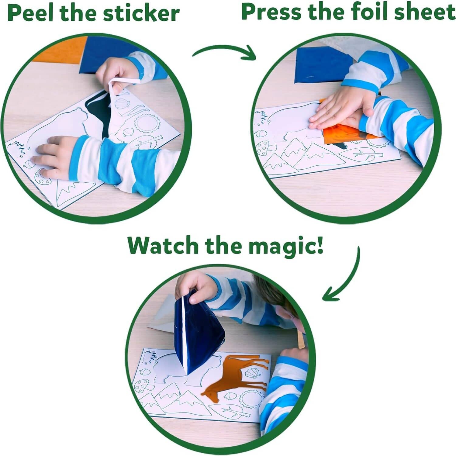 Skillmatics - Foil Fun: World Of Animals No Mess Art Kit - Image 3