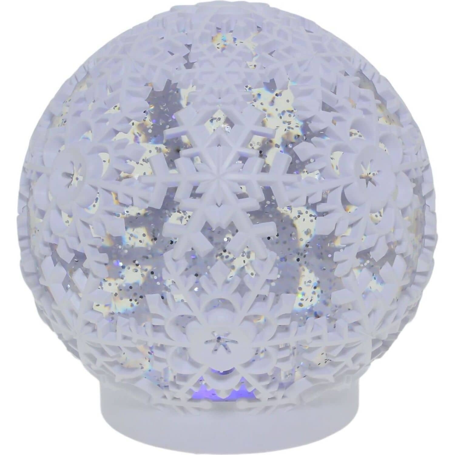Cotton Candy - Xmas Led Waterball Blue Led Snowflake