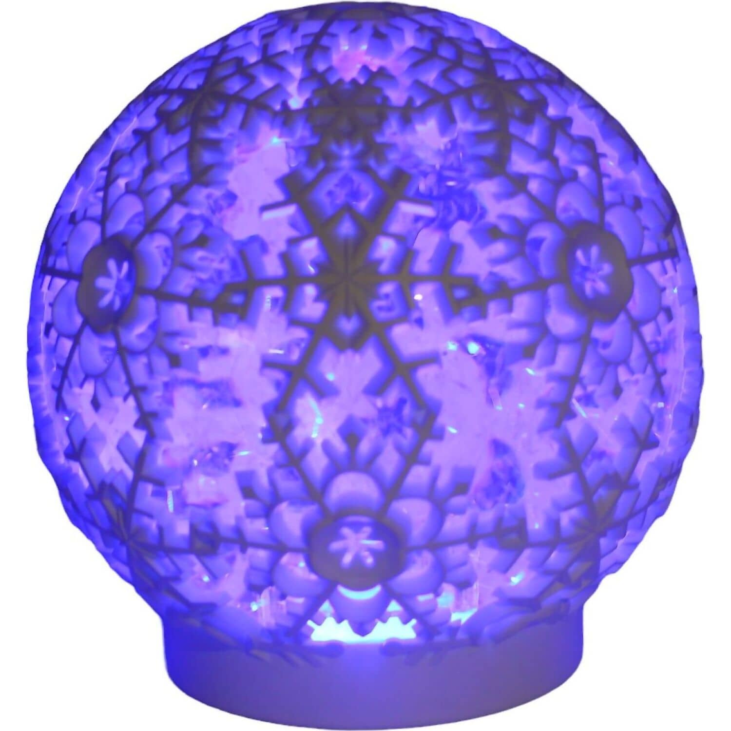 Cotton Candy - Xmas Led Waterball Blue Led Snowflake - Image 2