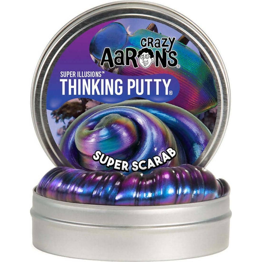 Crazy Aaron's - Putty 4 Inch Super Illusions Super Scarab - Image 2