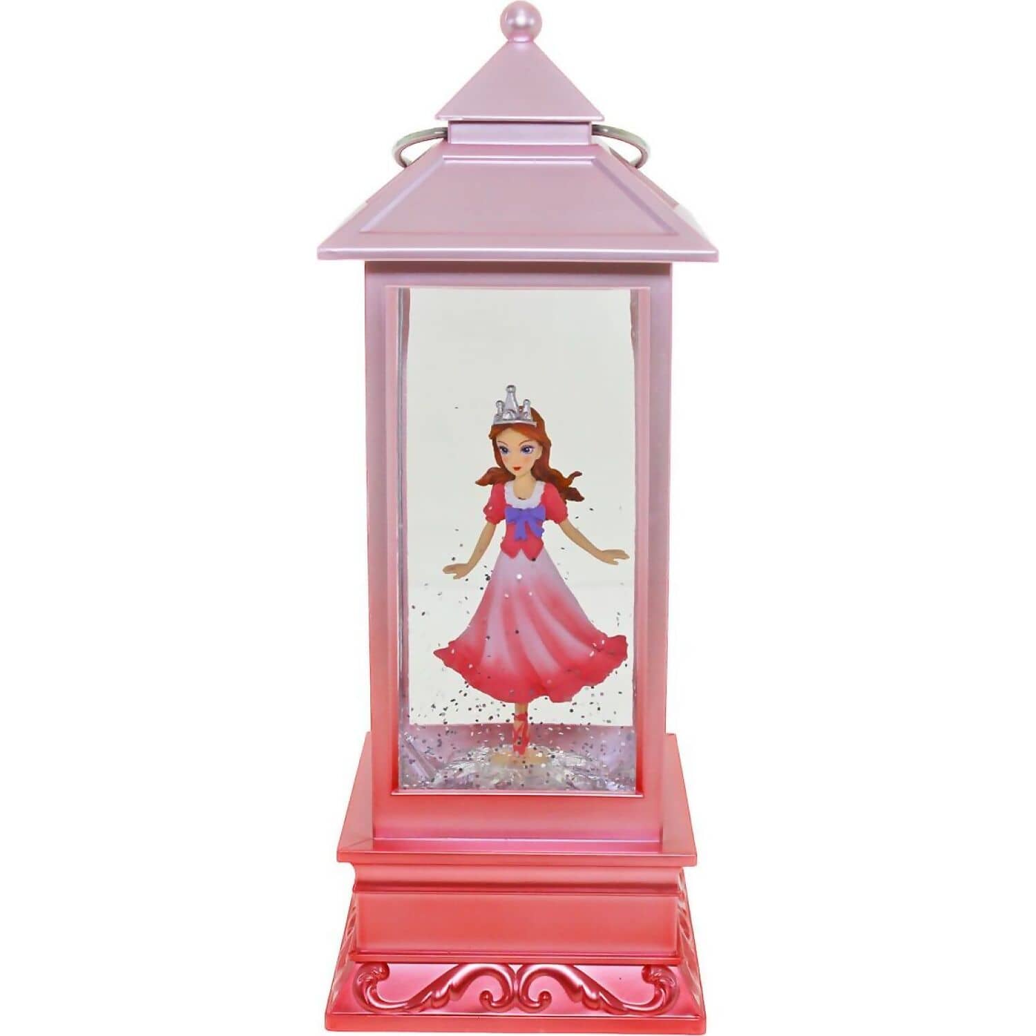 Cotton Candy - Pink Twirling Motion Lantern Princess