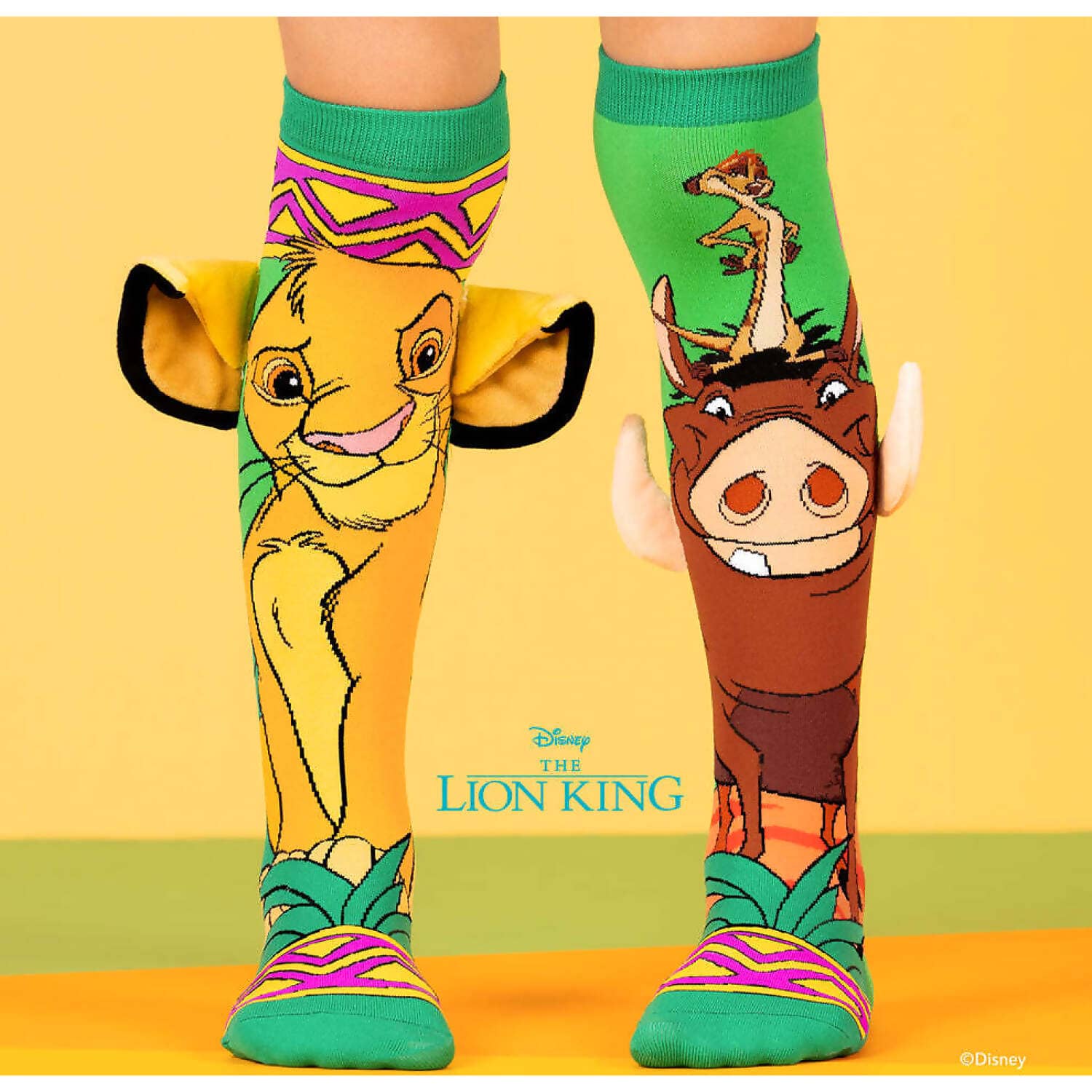 Madmia - Lion King Socks Toddler Age 3-5y
