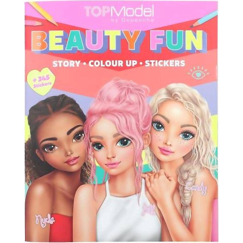 Topmodel - Colouring Book Beauty Fun - Image 2