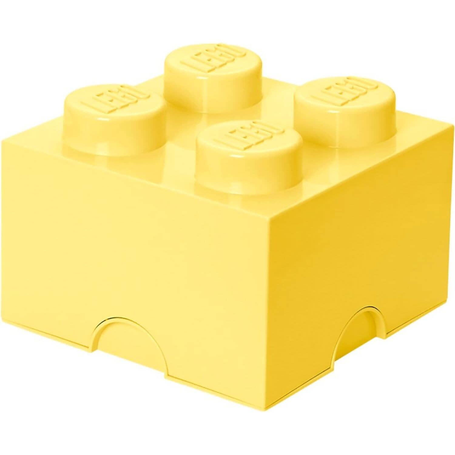 LEGO Storage Brick 4 Studs Cool Yellow - Room Copenhagen - Image 2