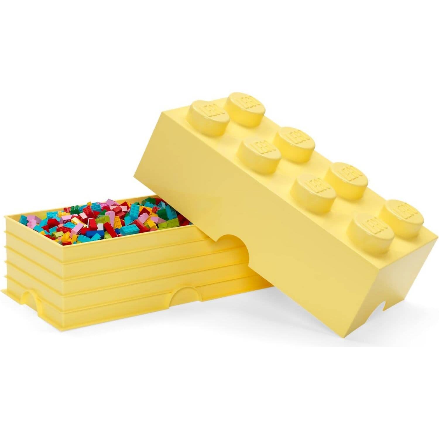 LEGO Storage Brick 8 Studs Cool Yellow - Room Copenhagen - Image 3