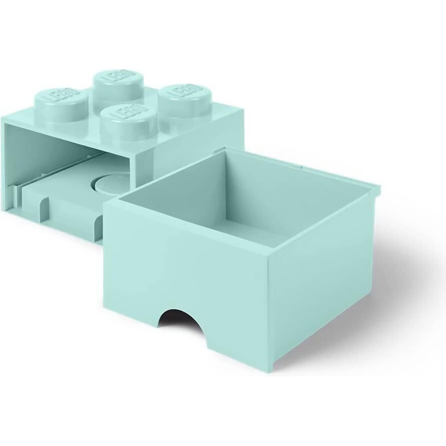 LEGO Storage Brick Drawer 4 Studs Aqua - Room Copenhagen - Image 3