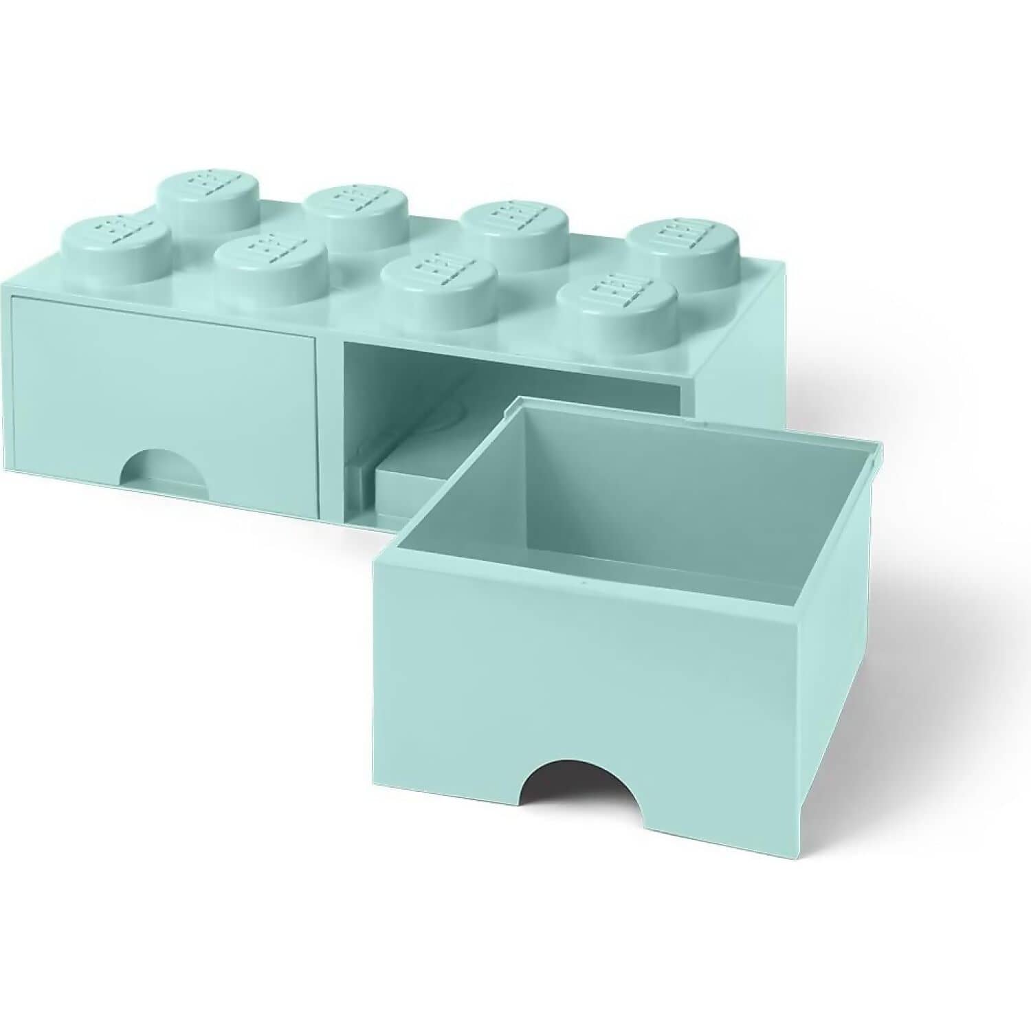 LEGO Storage Brick Drawer 8 Studs Aqua - Room Copenhagen - Image 4