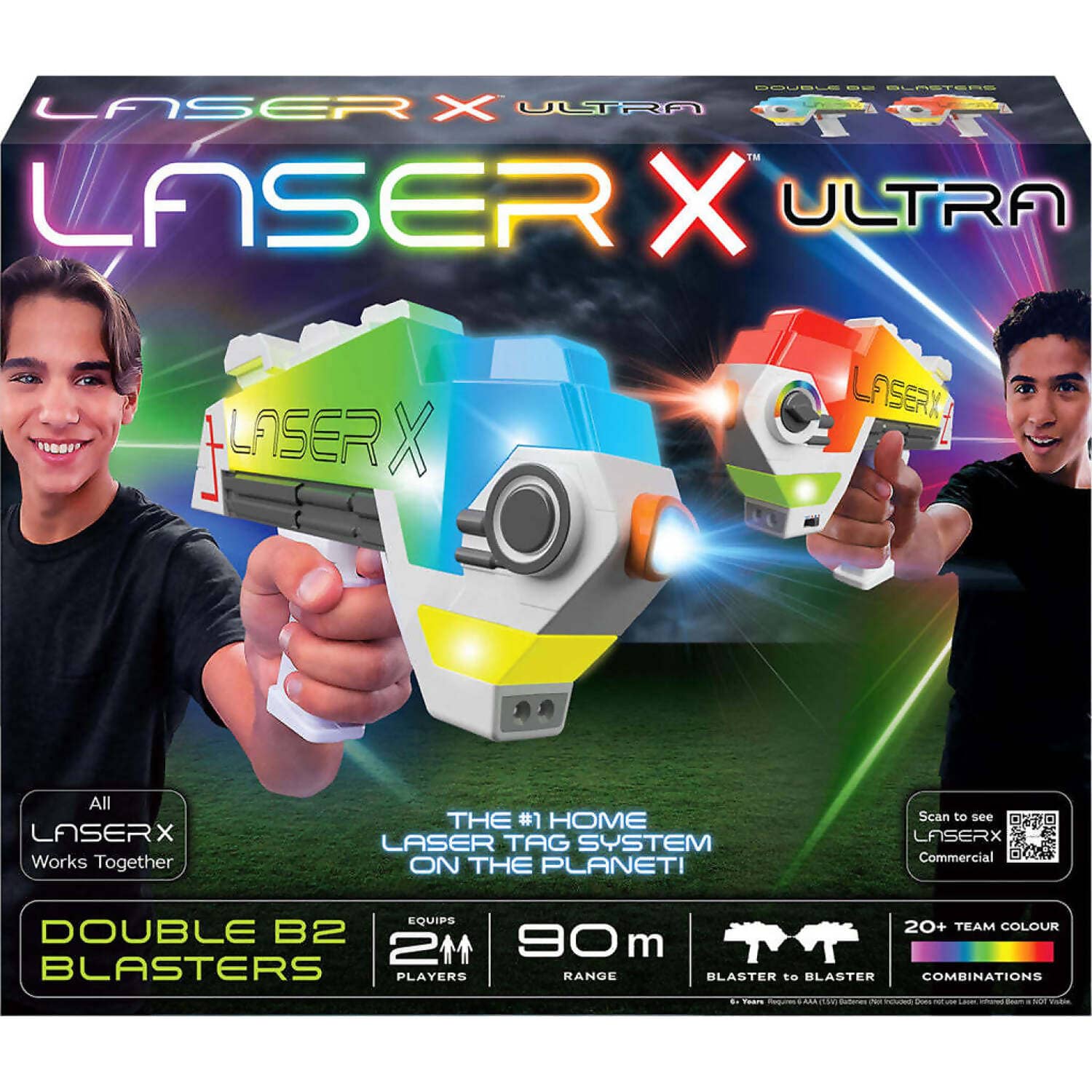 Laser X - Ultra Double B2 Blasters