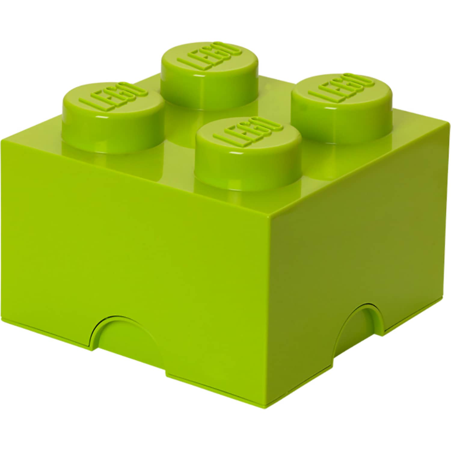 LEGO Storage Brick 4 Studs Lime Green - Room Copenhagen - Image 2