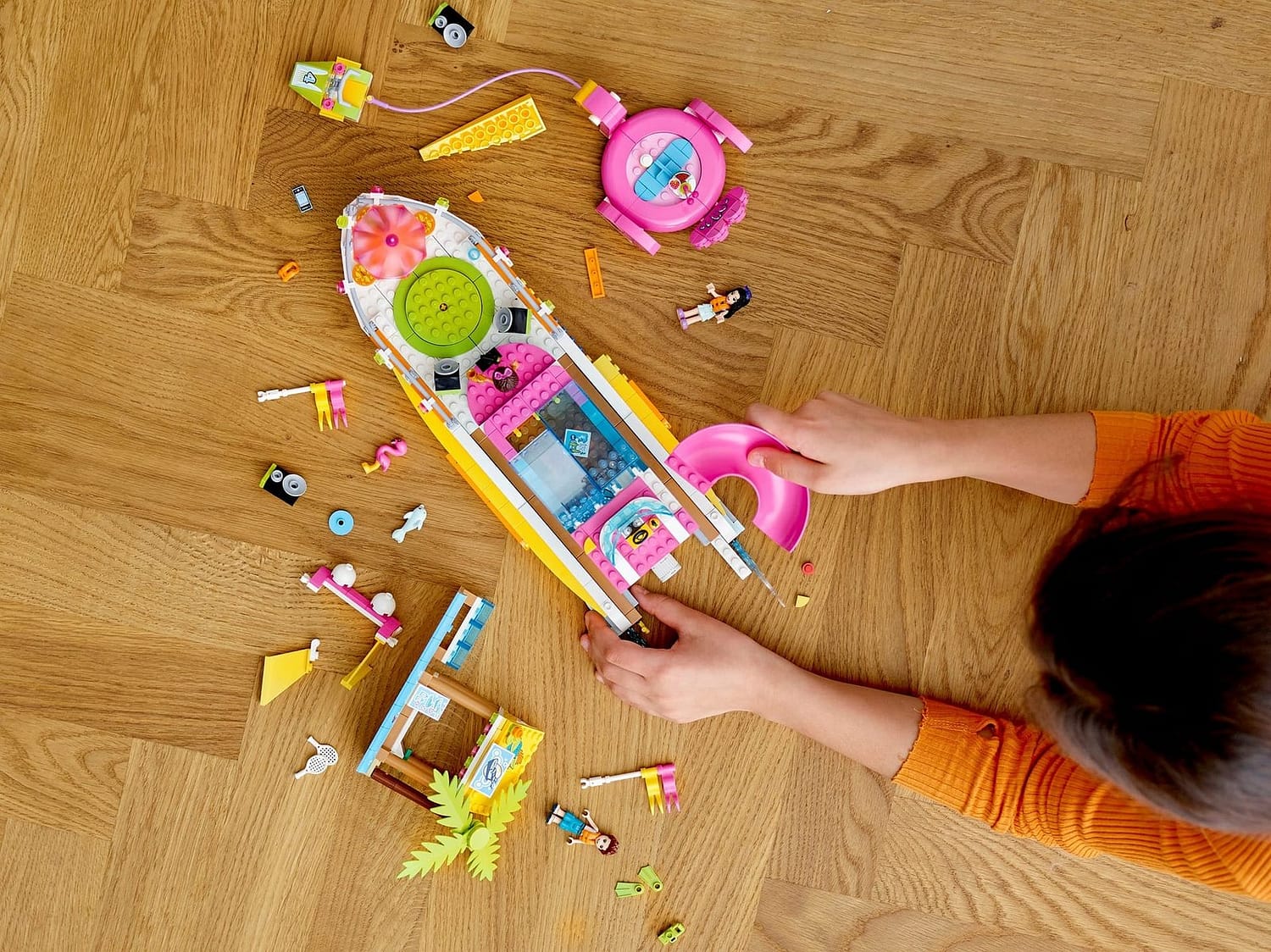 LEGO 41433 Party Boat - Friends - Image 12