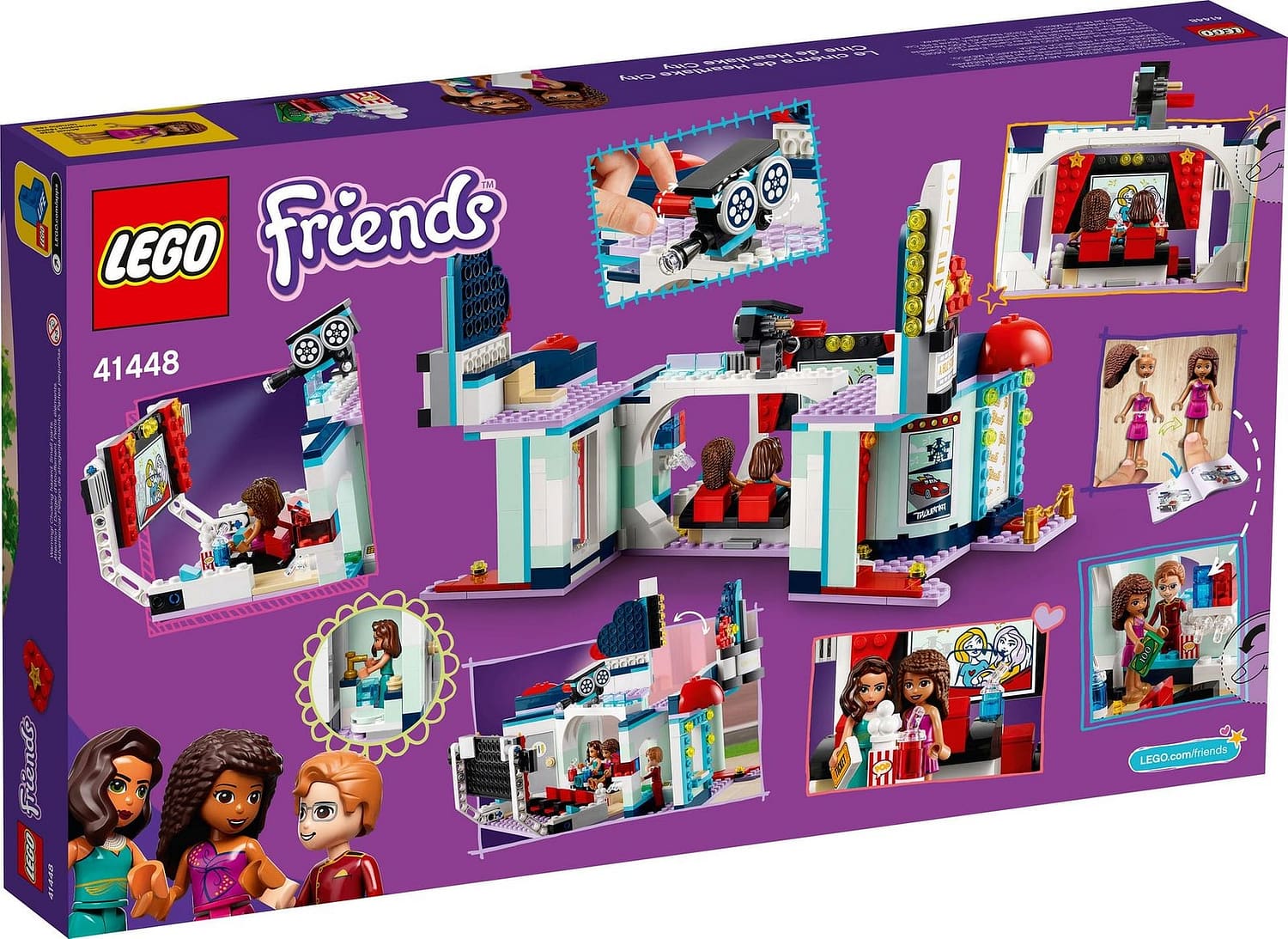 LEGO 41448 Heartlake City Movie Theater - Friends - Image 12