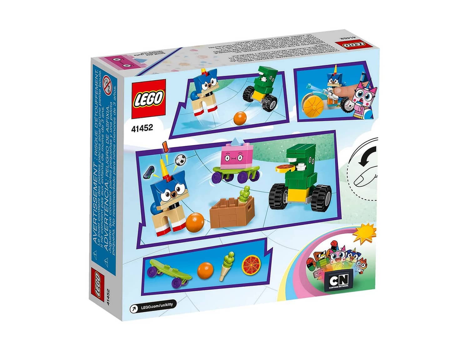 LEGO 41452 Prince Puppycorn Trike - Unikitty - Image 2