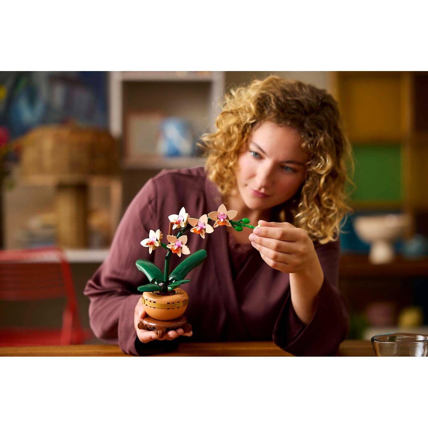 LEGO 10343 Mini Orchid - Botanical Collection - Image 6