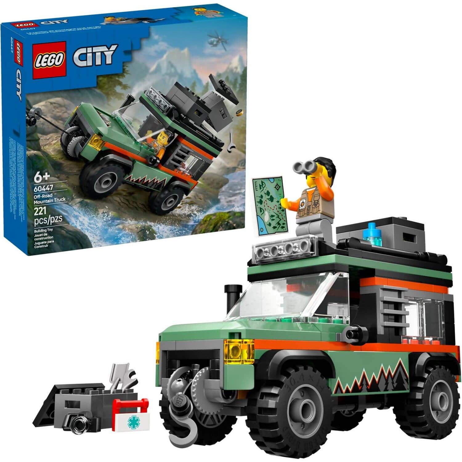 LEGO 60447 Off-road 4x4 Mountain Truck - City