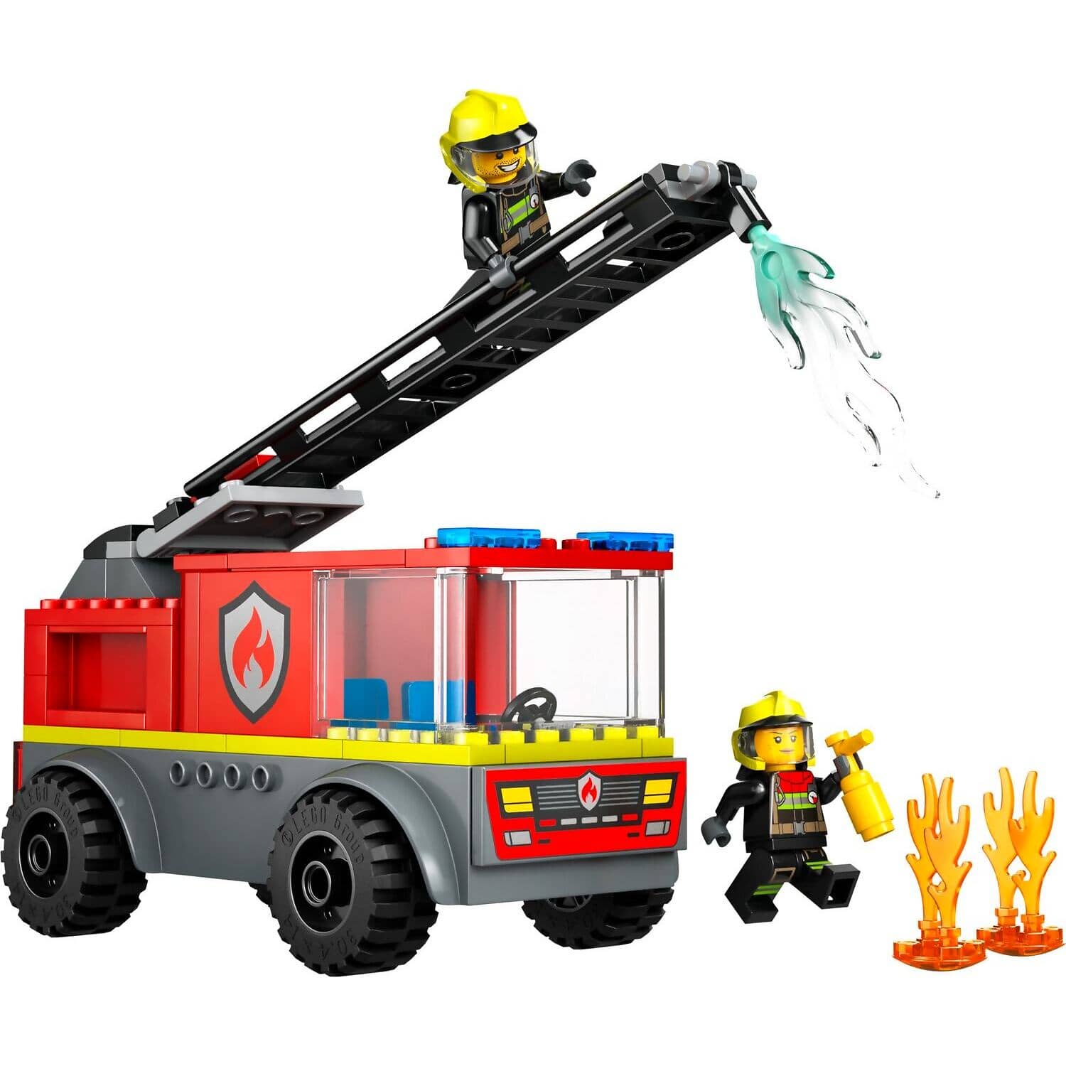 LEGO 60463 Fire Ladder Truck - City 4+ - Image 2
