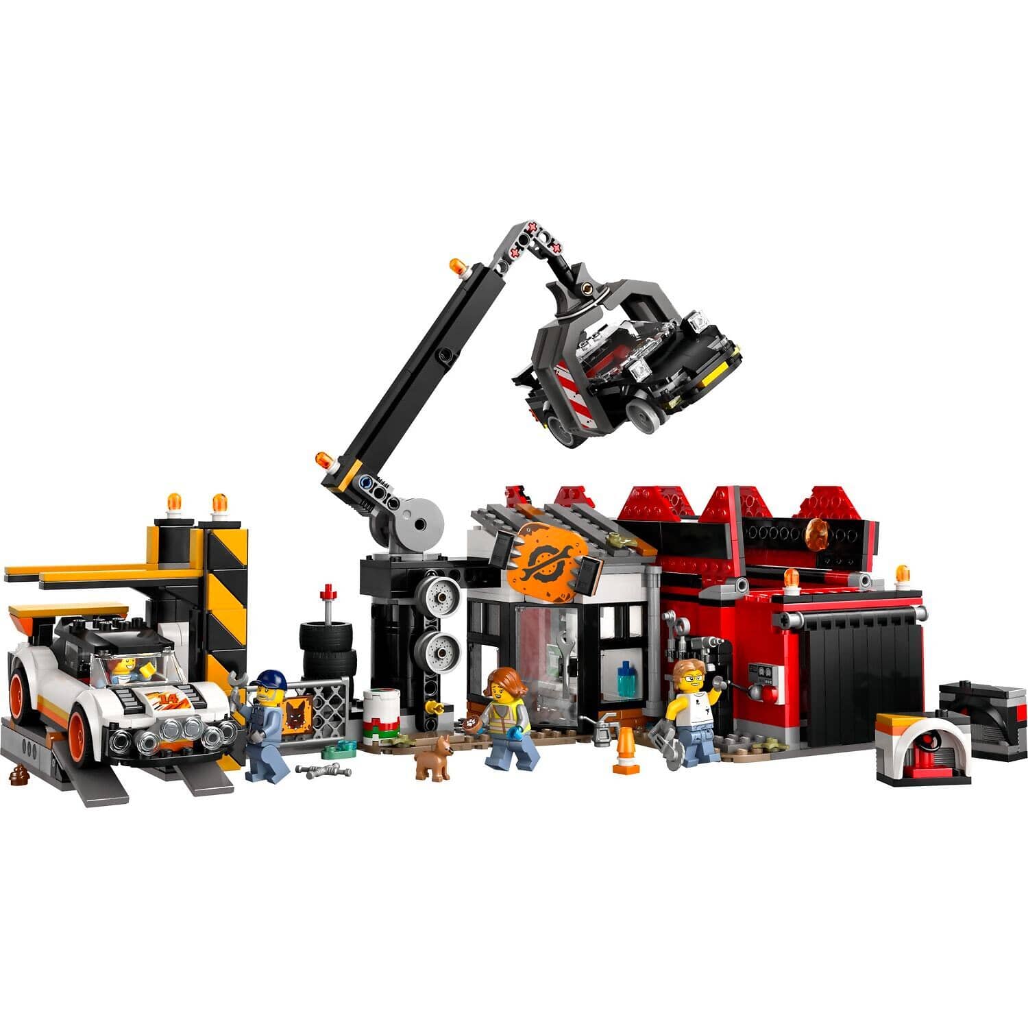 LEGO 60472 Scrapyard With Cars - City - Image 2