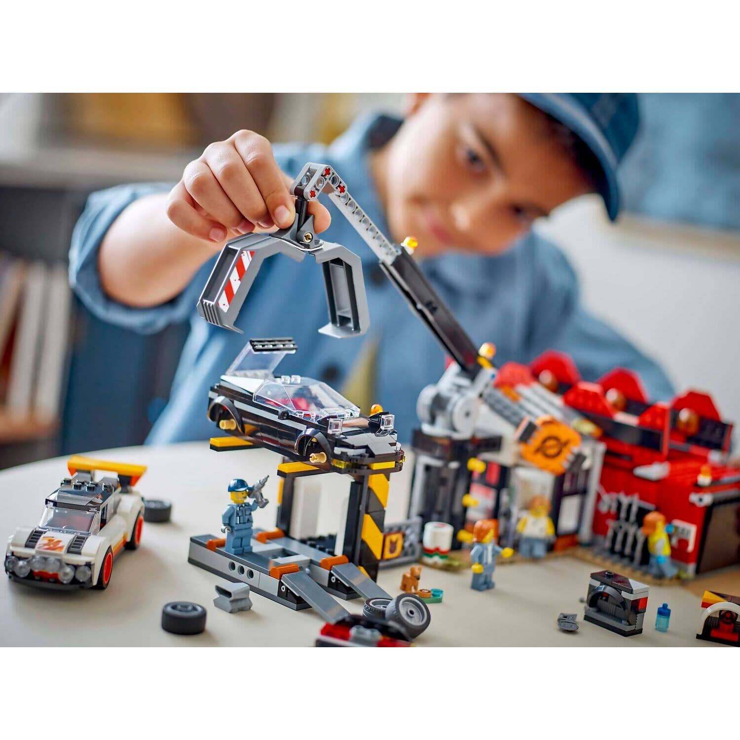 LEGO 60472 Scrapyard With Cars - City - Image 9