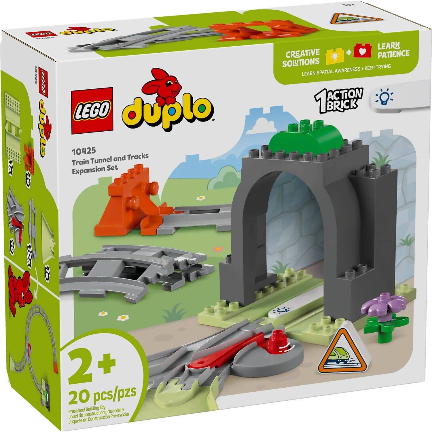 LEGO 10425 Train Tunnel And Tracks Expansion Set - Duplo