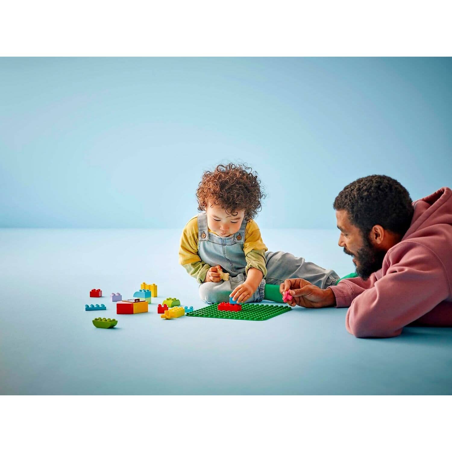 LEGO 10460 Green Building Plate 16x16-stud - Duplo - Image 4