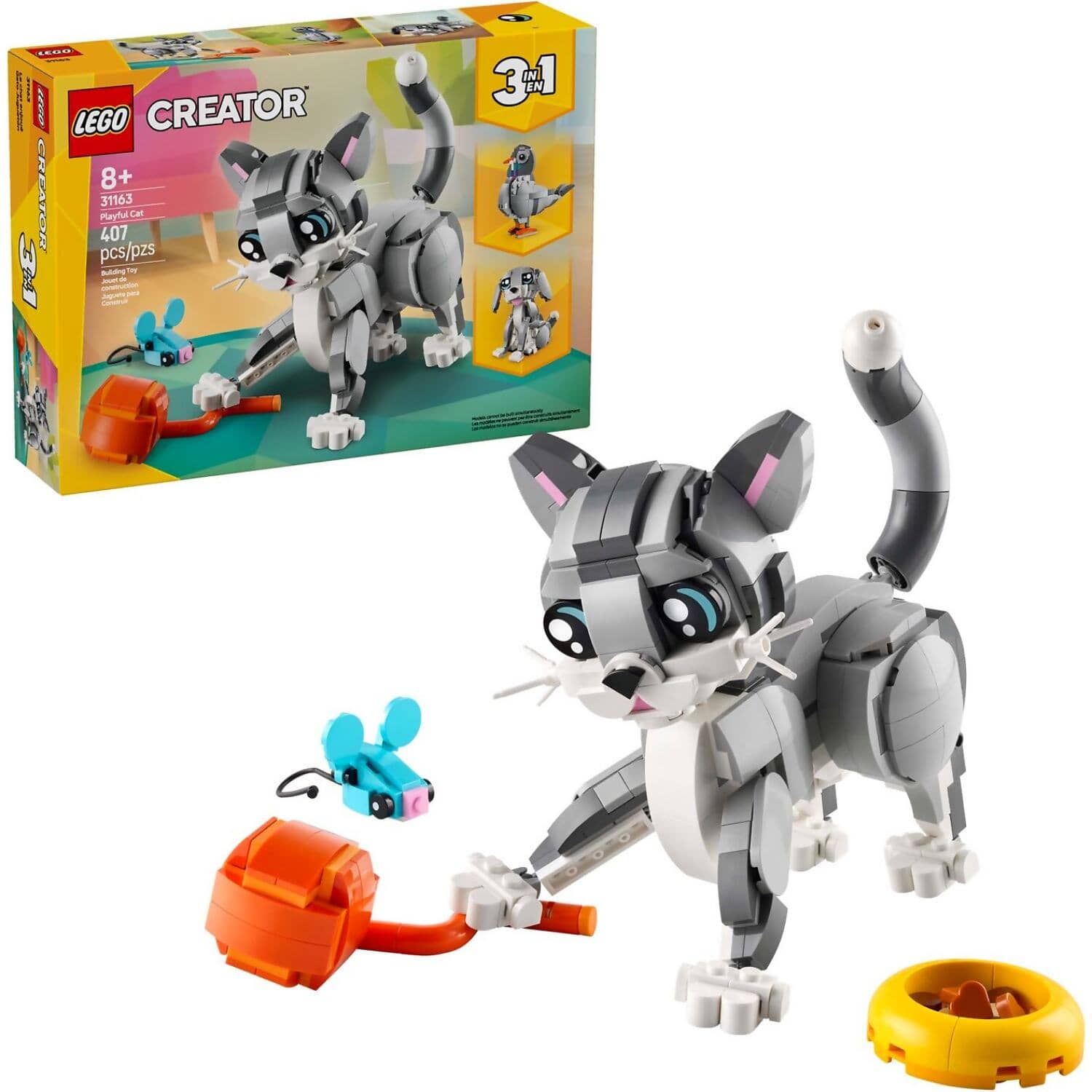 LEGO 31163 Playful Cat - LEGO Creator 3-in-1