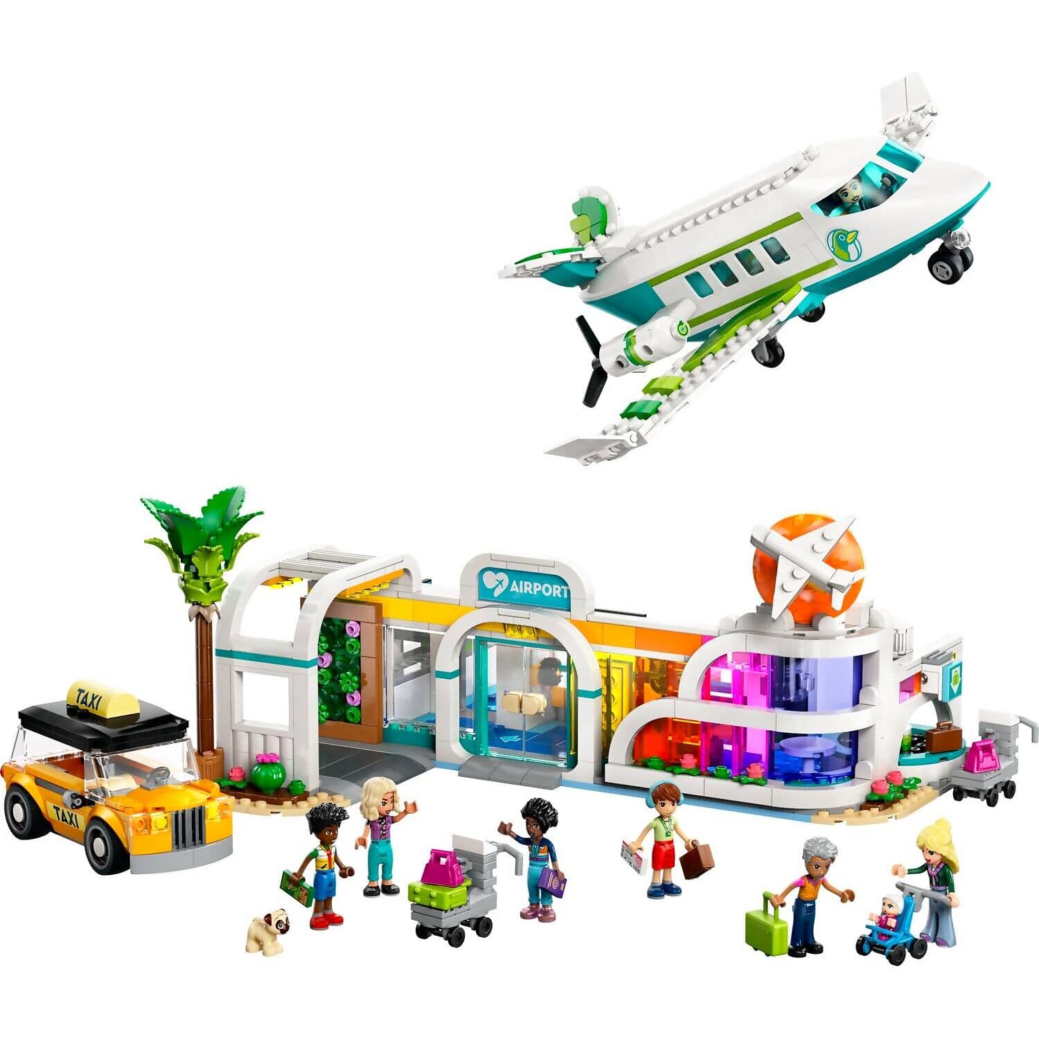 LEGO 42656 Heartlake City Airport And Airplane - LEGO Friends - Image 2