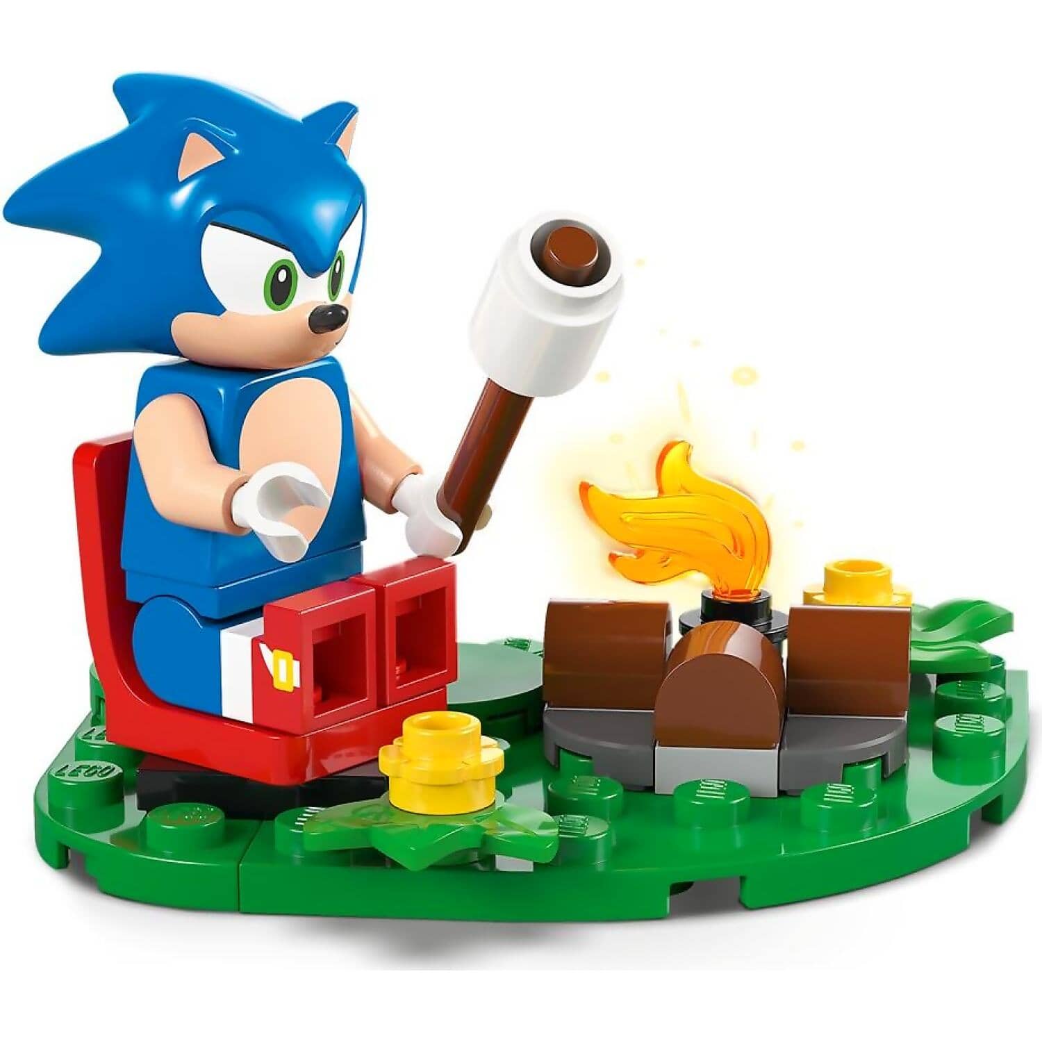 LEGO 77001 Sonic's Campfire Clash - Sonic - Image 6