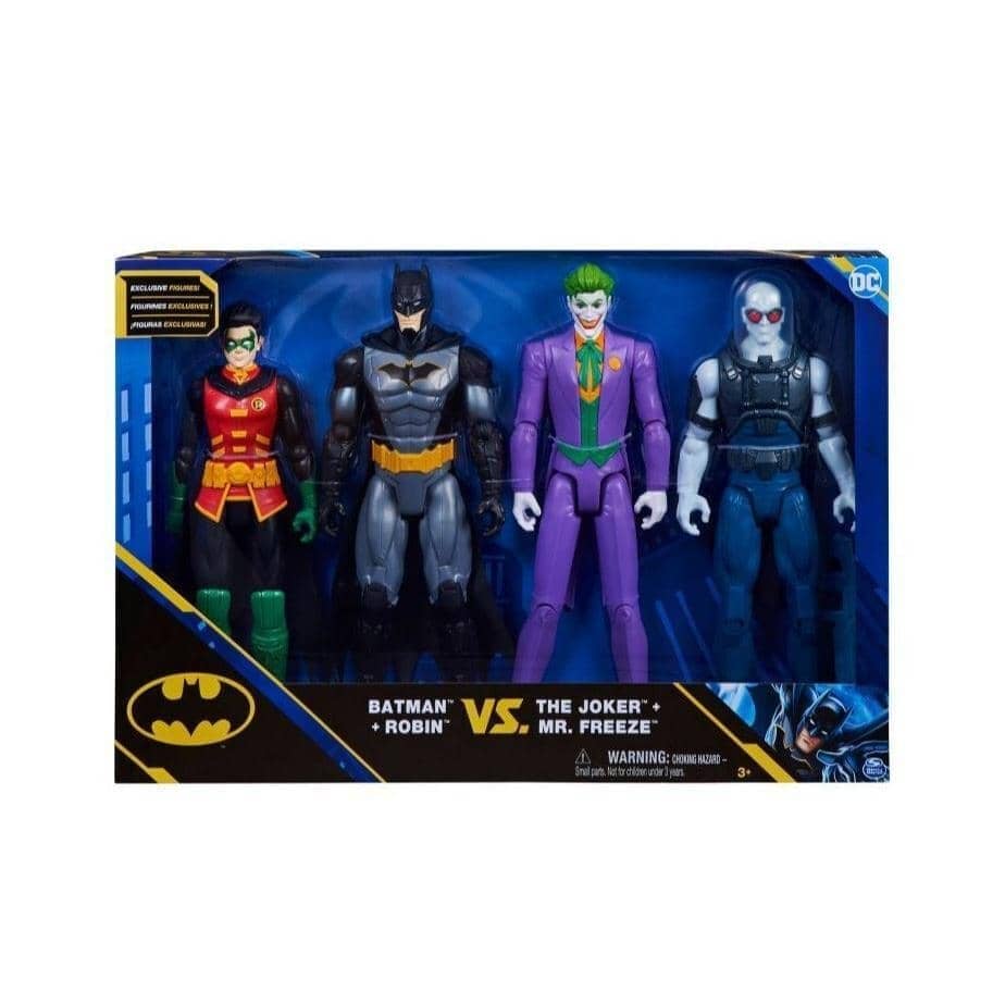 Dc - Batman 12'' Figure 4 Pack
